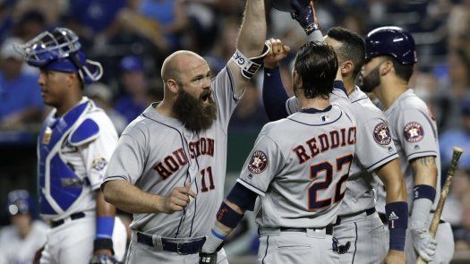 Los Astros amplían su racha con victoria sobre los Reales