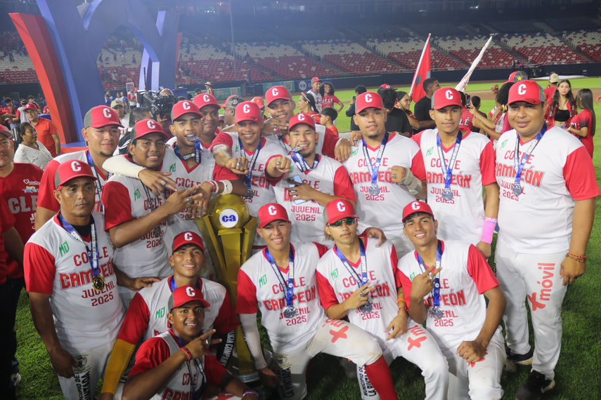 Béisbol Juvenil 2025: Coclé y un dominio categórico en los últimos 8 años