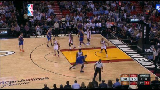 LeBron anota 34 puntos contra los Wizards y Anthony aplasta a los Heat