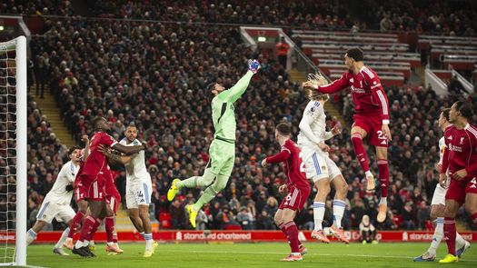 El Liverpool empata ante el Leeds en el primer partido del año El Liverpool empata ante el Leeds en el primer partido del año