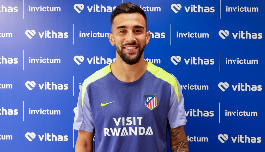Nico González llega en calidad de cedido al Atlético de Madrid