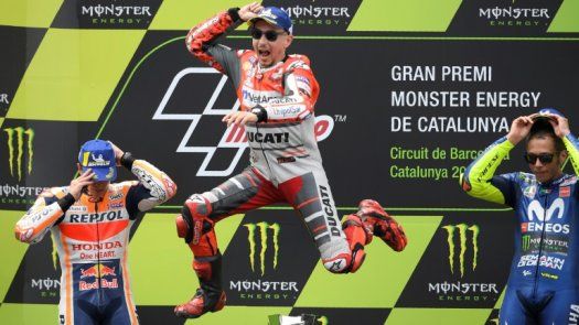 Lorenzo, Márquez y Rossi se reparten el papel de favoritos en Assen