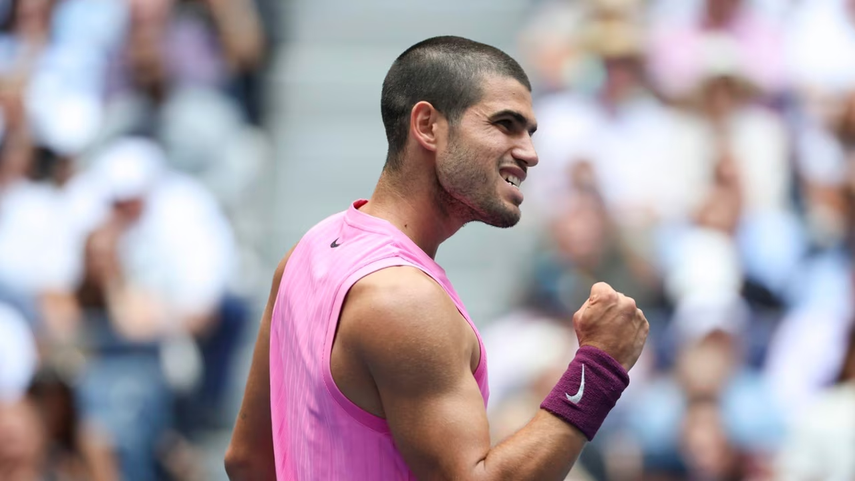 US Open 2025: Carlos Alcaraz se instaló en semifinales