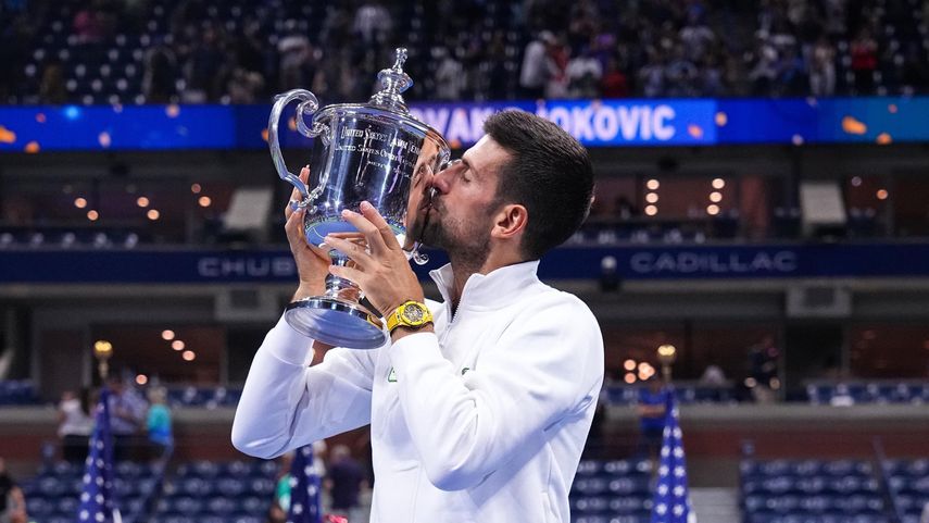 Novak Djokovic se lleva el US Open e iguala récord de 24 Grand Slam