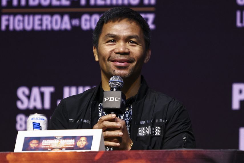 Manny Pacquiao: Mi meta es ser el campeón de mayor edad y retirarme como tal