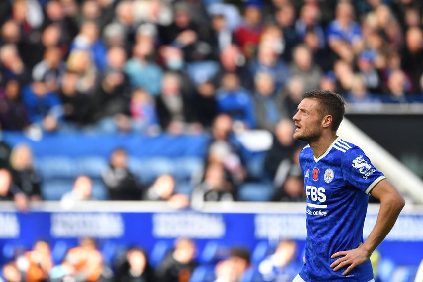 &nbsp;Premier League: Jamie Vardy es baja por lesión en el muslo