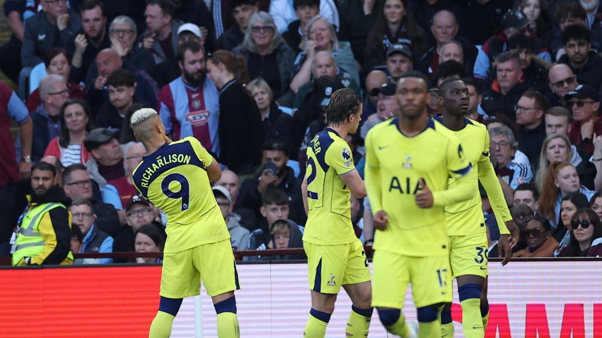 El Tottenham vence al Aston Villa y sale del descenso