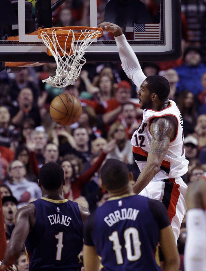 Aldridge y los Blazers quiebran racha ganadora de Pelicans