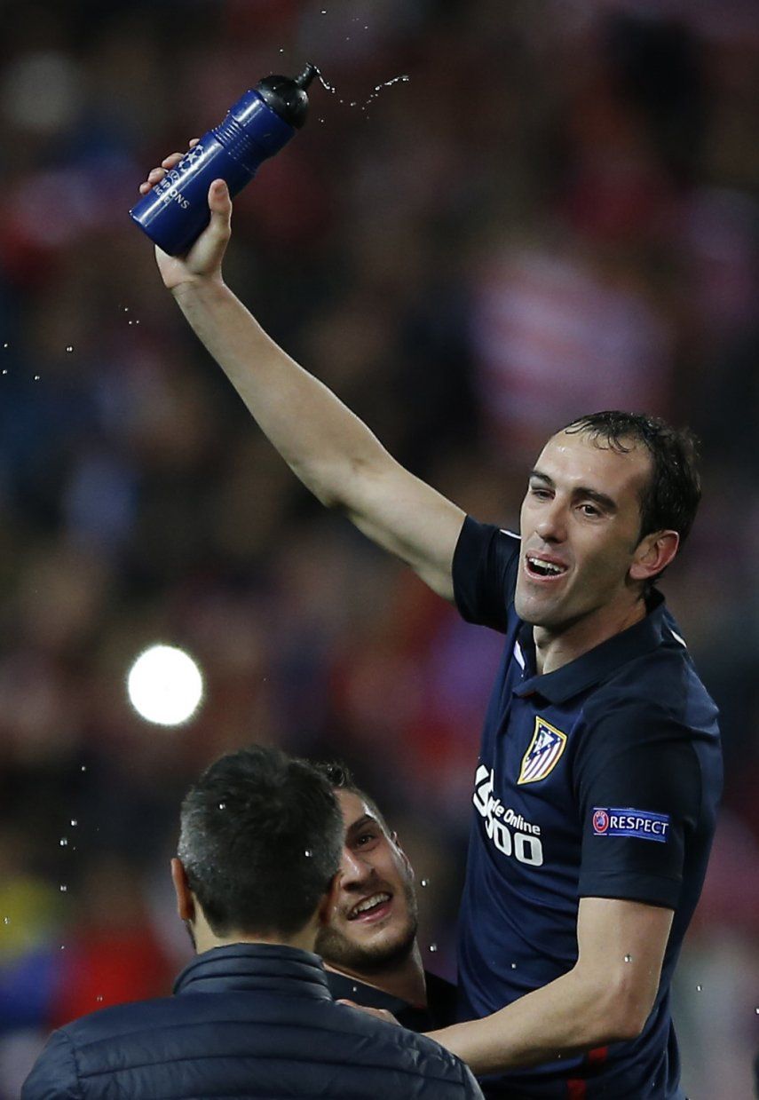 Godín y Giménez, la dupla sin concesiones del Atlético