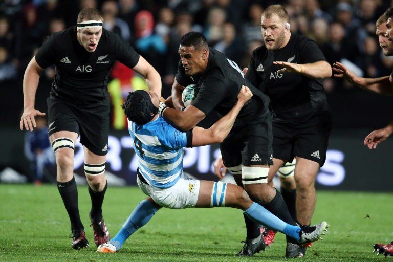 El neozelandés Kaino será baja ante Argentina en el Rugby Championship
