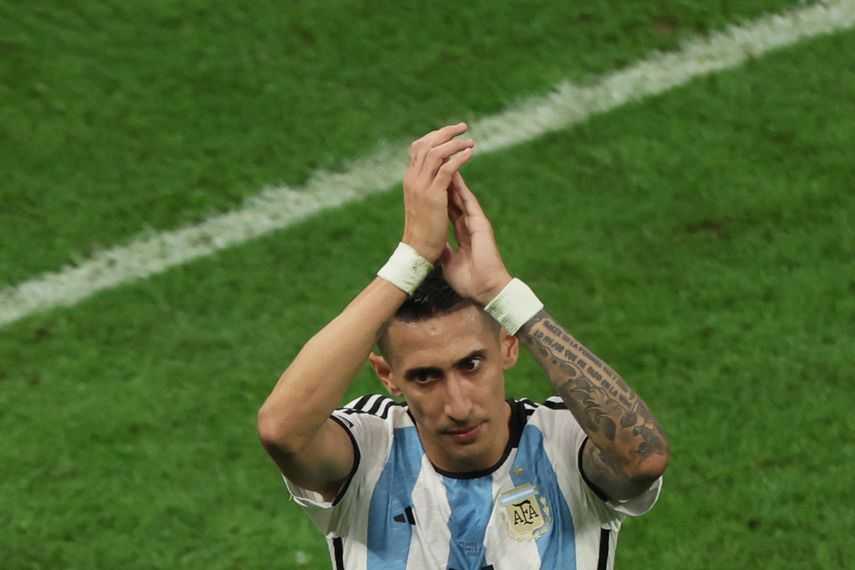 Qatar 2022: Ángel Di María. Foto AFP