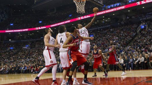DeRozan anota 34 puntos y Raptors superan a Wizards
