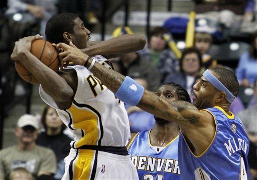 Con Anthony y Nené, Nuggets aplastan a Pacers y siguen invictos