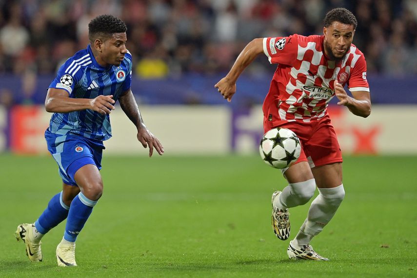 Champions League: El Girona derrotó al Slovan Bratislava de César Balckman