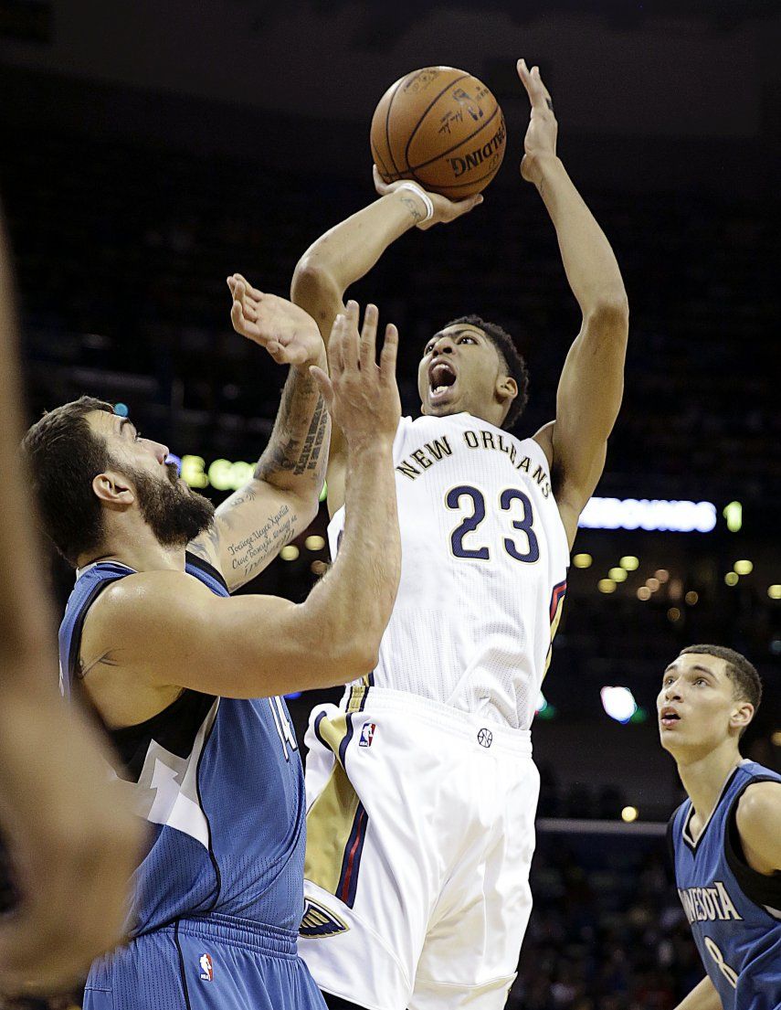 Pelicans imponen récords en paliza a Timberwolves