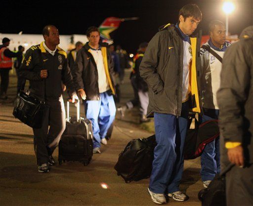 Confederaciones: Brasil llega a Sudáfrica