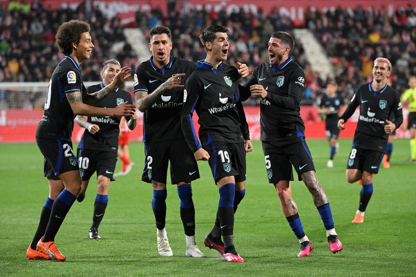 Morata le da tres puntos al Atlético Madrid con un gol en el descuento Foto: AFP&nbsp;