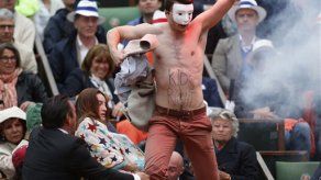 Manifestantes interrumpen el Abierto de Francia
