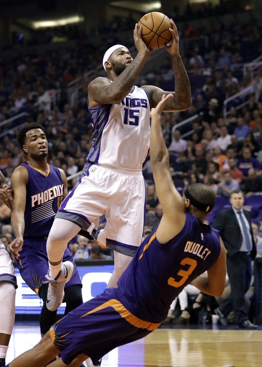 Cousins y Gay lideran a Kings, ganan 113-94 a jóvenes Suns
