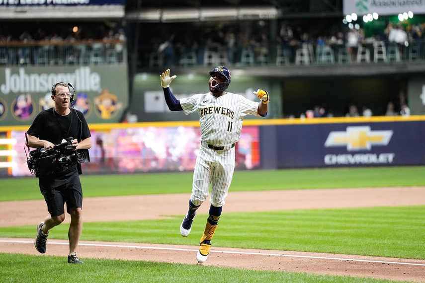 MLB: Jackson Chourio destacó a la ofensiva en triunfo sobre Mets