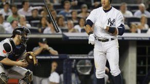 Alex Rodrí­guez no juega por espasmos en la espalda