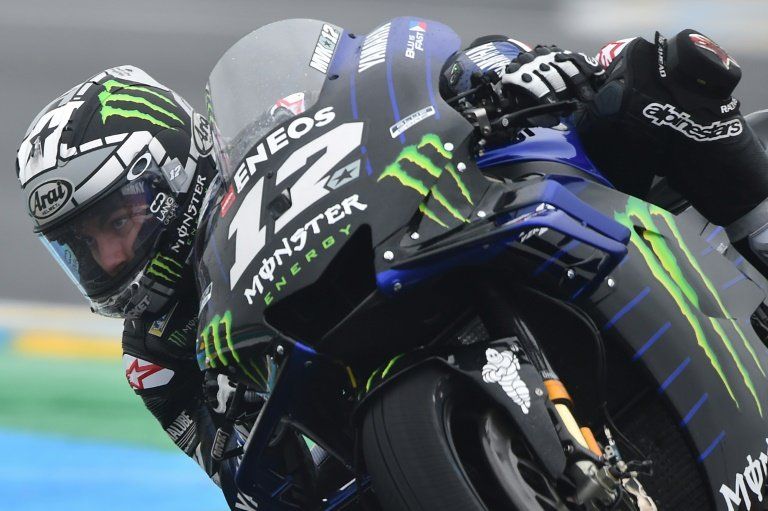 Viñales domina también los terceros ensayos libres en Francia