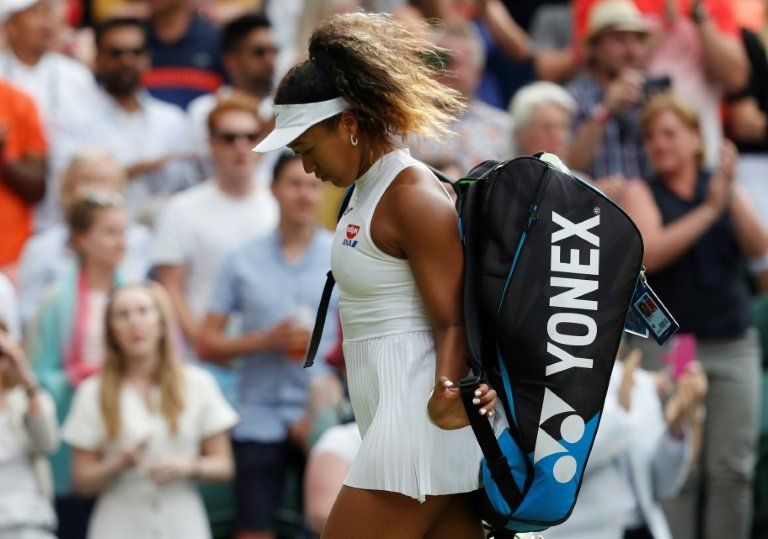 Osaka, Zverev y Tsisipas caen en un lunes negro en Wimbledon