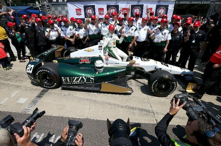 Carpenter en la pole el próximo domingo para las 500 Millas de Indianápolis