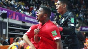 Gol Historico. Alfonso Maquensi le anota un golazo a Brasil