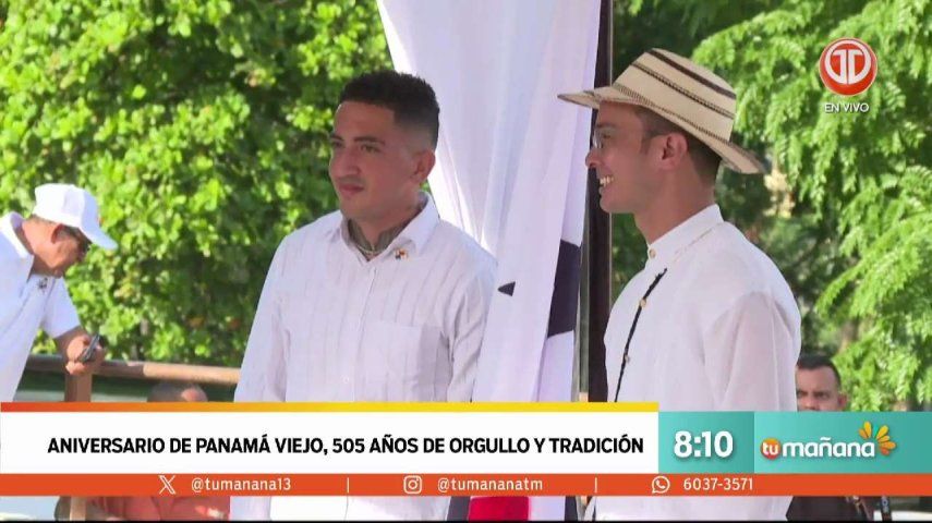 Ángel Orelien es homenajeado en la celebración de los 505 años de Panamá Viejo