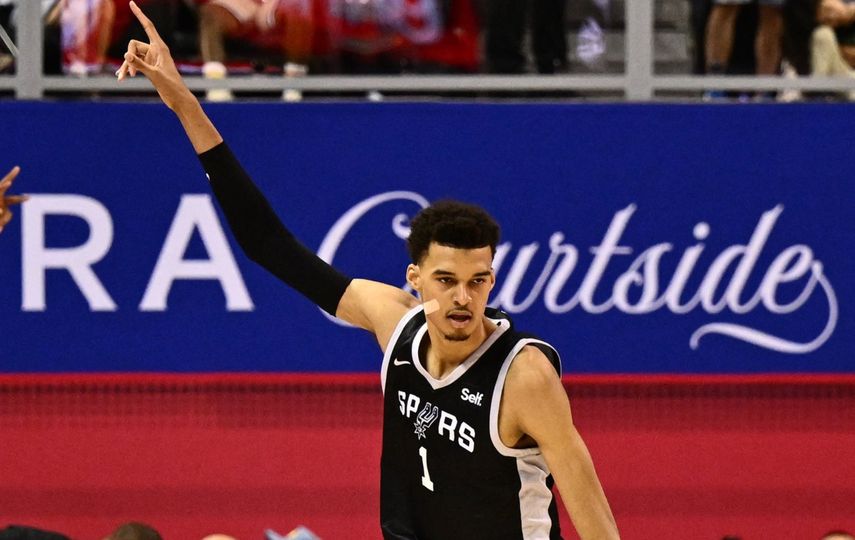 Victor Wembanyama se destaca con 27 puntos para los Spurs