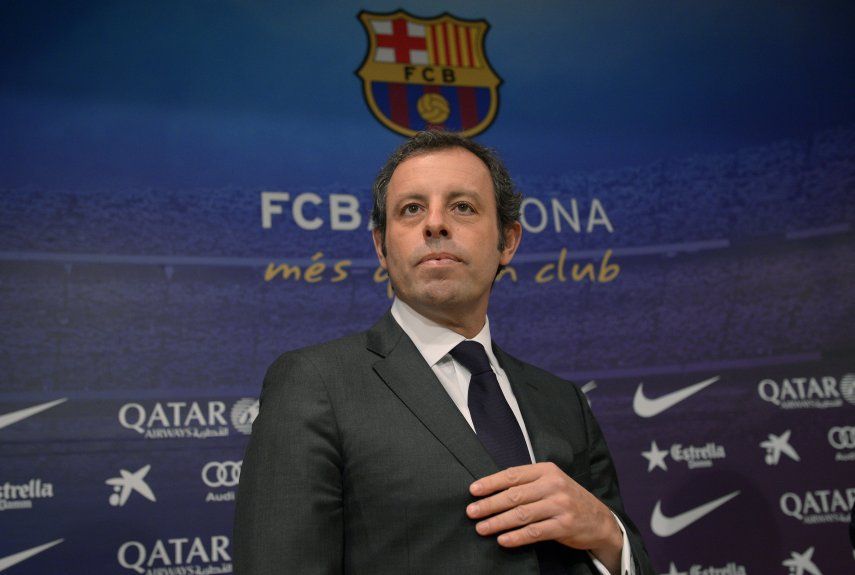 El ex presidente del Barcelona niega lavado de dinero