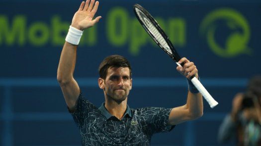 Djokovic empieza 2019 con una victoria aplastante en Doha
