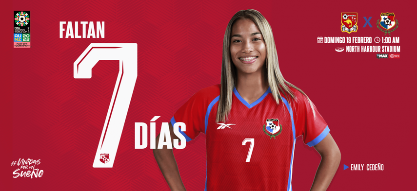 Panamá Femenina: Emily Cedeño y el objetivo de llegar al Mundial&nbsp;