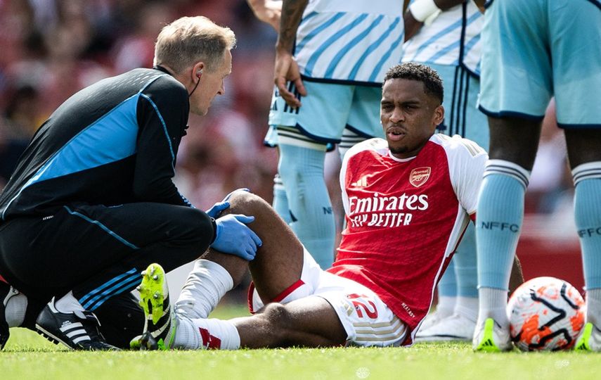 Jurrien Timber del Arsenal se lesiona el ligamento cruzado&nbsp;