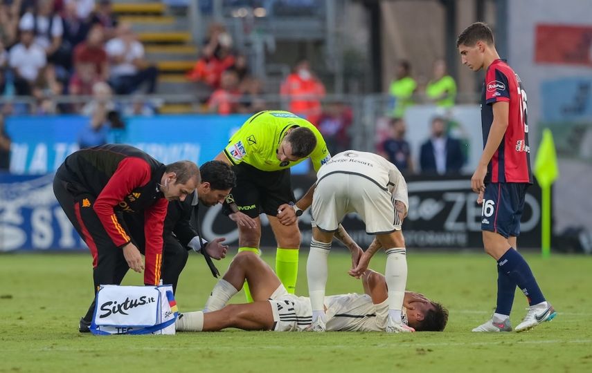 Paulo Dybala estará alrededor de un mes de baja por lesión de rodilla