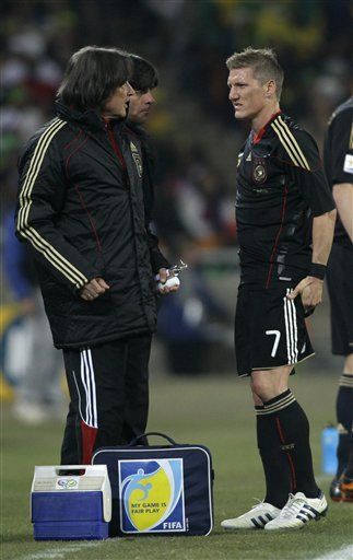 Mundial: Schweinsteiger en duda contra Inglaterra