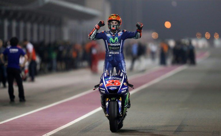 El español Maverick Viñales (Yamaha) gana el Gran Premio de Catar en MotoGP