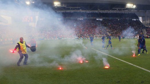 La UEFA abre expediente disciplinario a Croacia