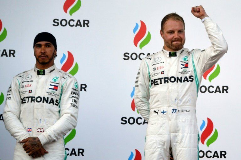 Doblete de Mercedes con Bottas por delante de Hamilton en el GP de Azerbaiyán