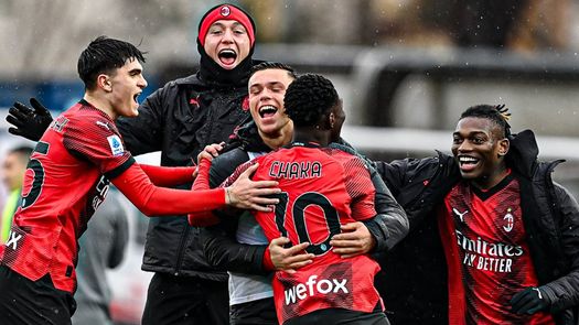 AC Milan gana y se asienta en el pódium de la Serie A