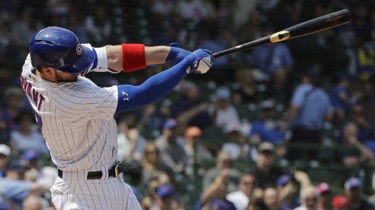 Cachorros arrollan, con jonrones de Bryant, Rizzo y Russell