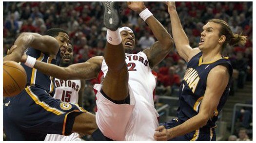 NBA: Pacers 90, Raptors 85; cae Toronto en debut como local