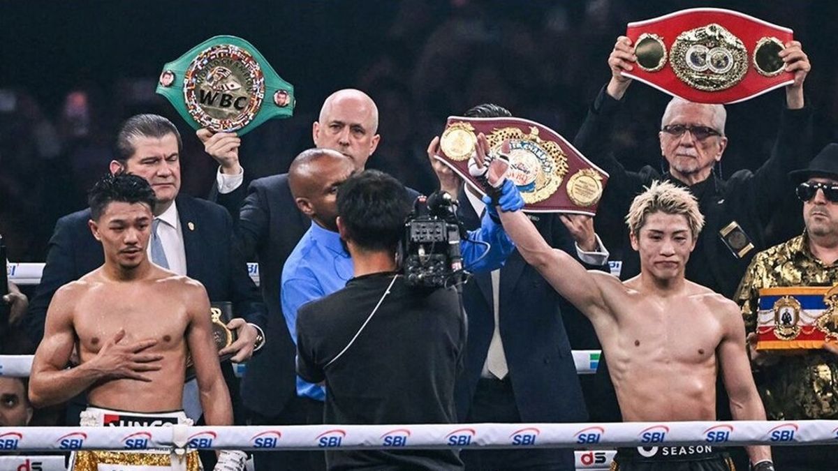 Naoya Inoue superó a Junto Nakatani en una gran demostración en el Tokyo Dome Naoya Inoue superó a Junto Nakatani en una gran demostración en el Tokyo Dome