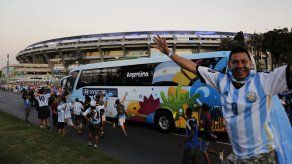 Argentinos saltaron vallas para entrar a Maracaná