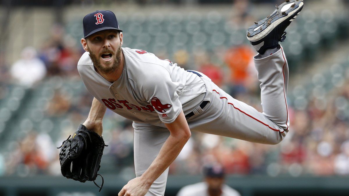 Sale regresa y poncha a 12, Boston barre a Orioles