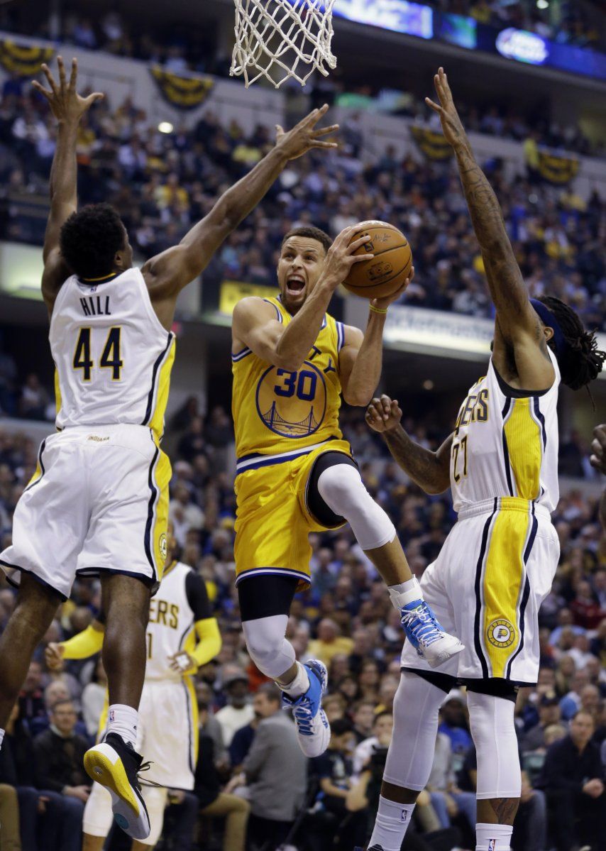 Pacers, otra víctima de Warriors, que están en 23-0