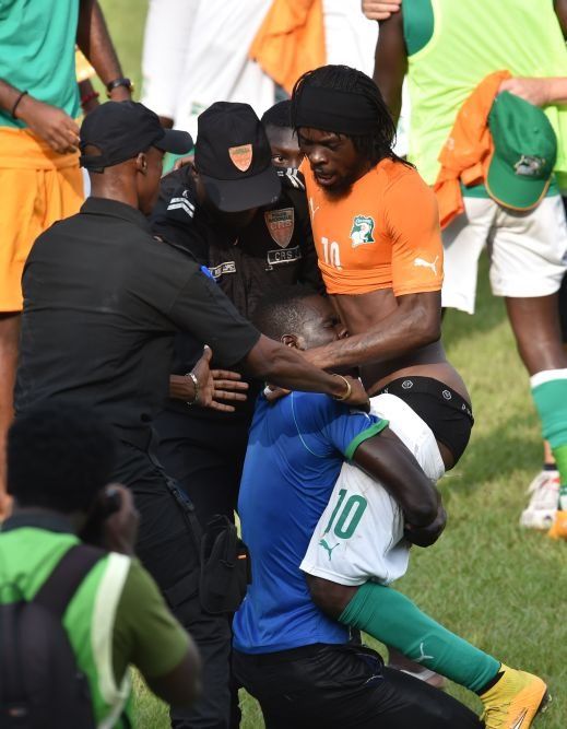 Trifulca en partido rumbo a la Copa de Naciones Africana