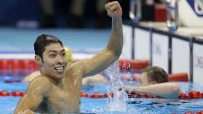 Hagino gana el primer oro en la natación