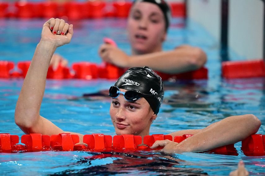 París 2024: Summer McIntosh conquistó su segundo oro con récord olímpico en 200 m mariposa